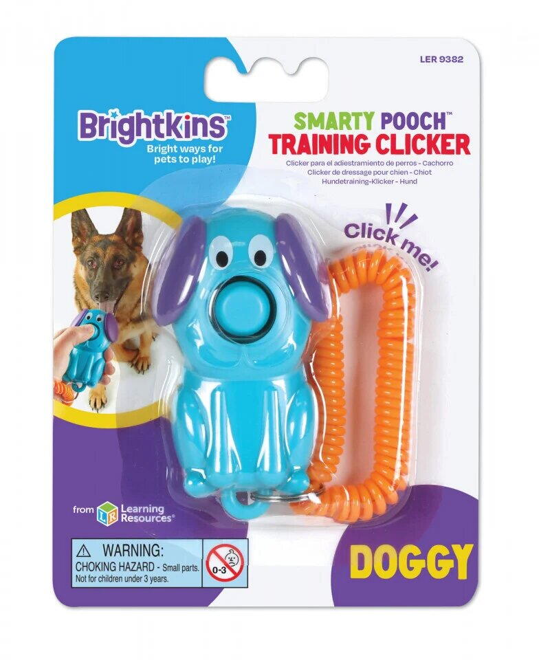 Jucarie dresaj caini - Clicker catel vesel PlayLearn Toys
