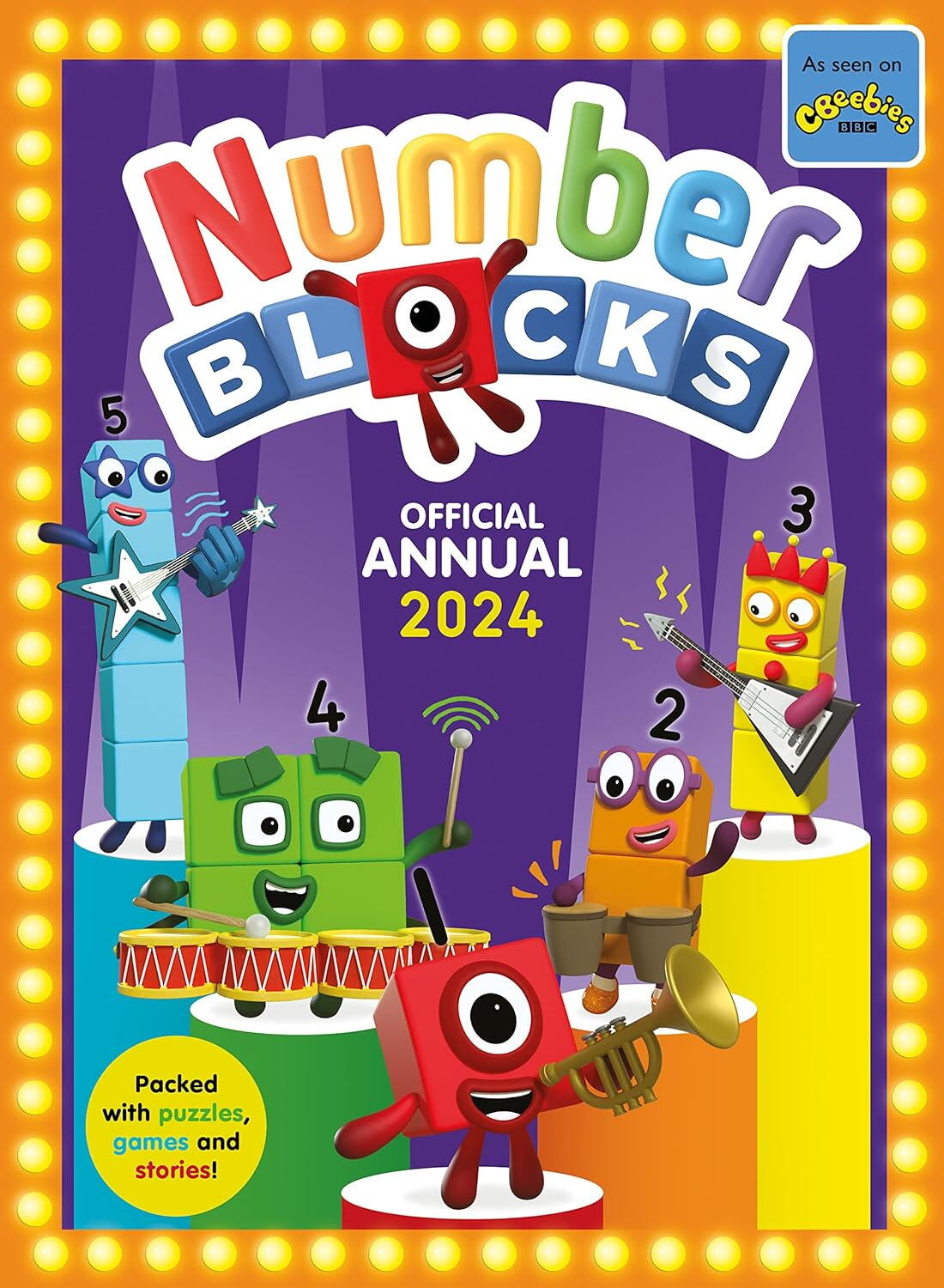 Marea mea carte cu activitati Numberblocks (2024) PlayLearn Toys