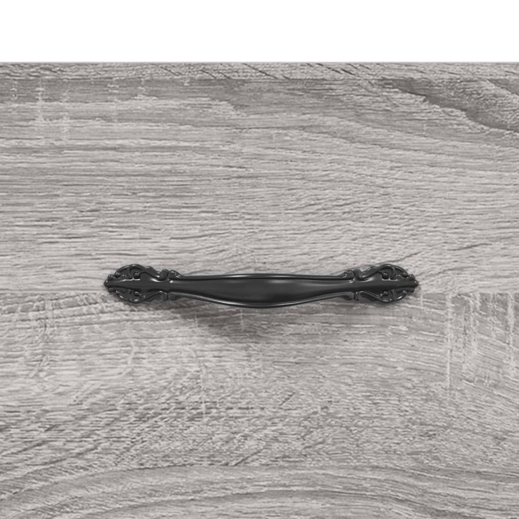 Dulap de perete, gri sonoma, 80x36,5x35 cm, lemn compozit GartenMobel Dekor