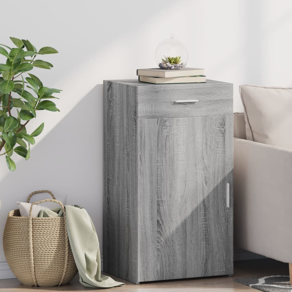 Dulap, gri sonoma, 50x42,5x93 cm, lemn prelucrat GartenMobel Dekor