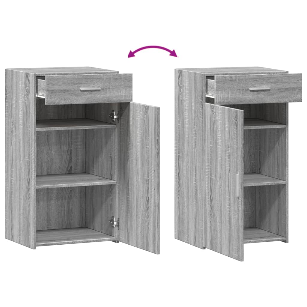 Dulap, gri sonoma, 50x42,5x93 cm, lemn prelucrat GartenMobel Dekor