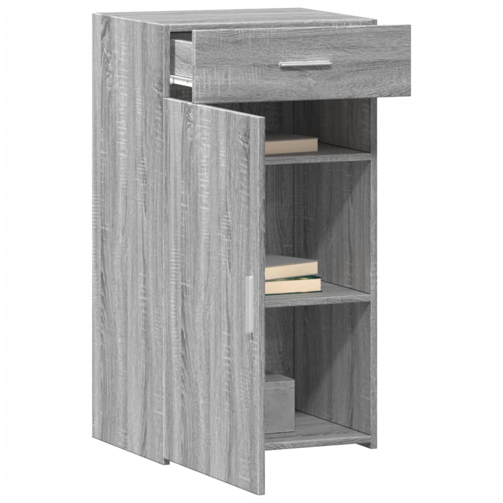 Dulap, gri sonoma, 50x42,5x93 cm, lemn prelucrat GartenMobel Dekor