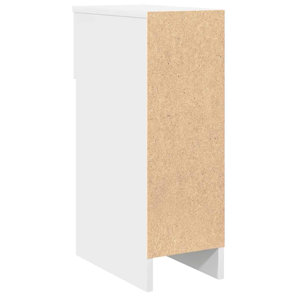 Noptiera cu sertar alb 20x36x60 cm GartenMobel Dekor
