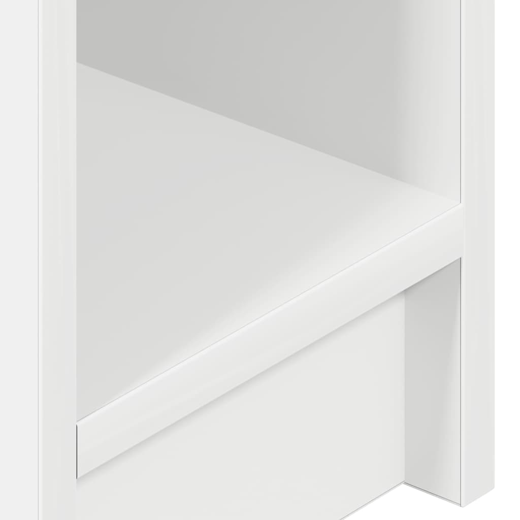 Noptiera cu sertar alb 20x36x60 cm GartenMobel Dekor