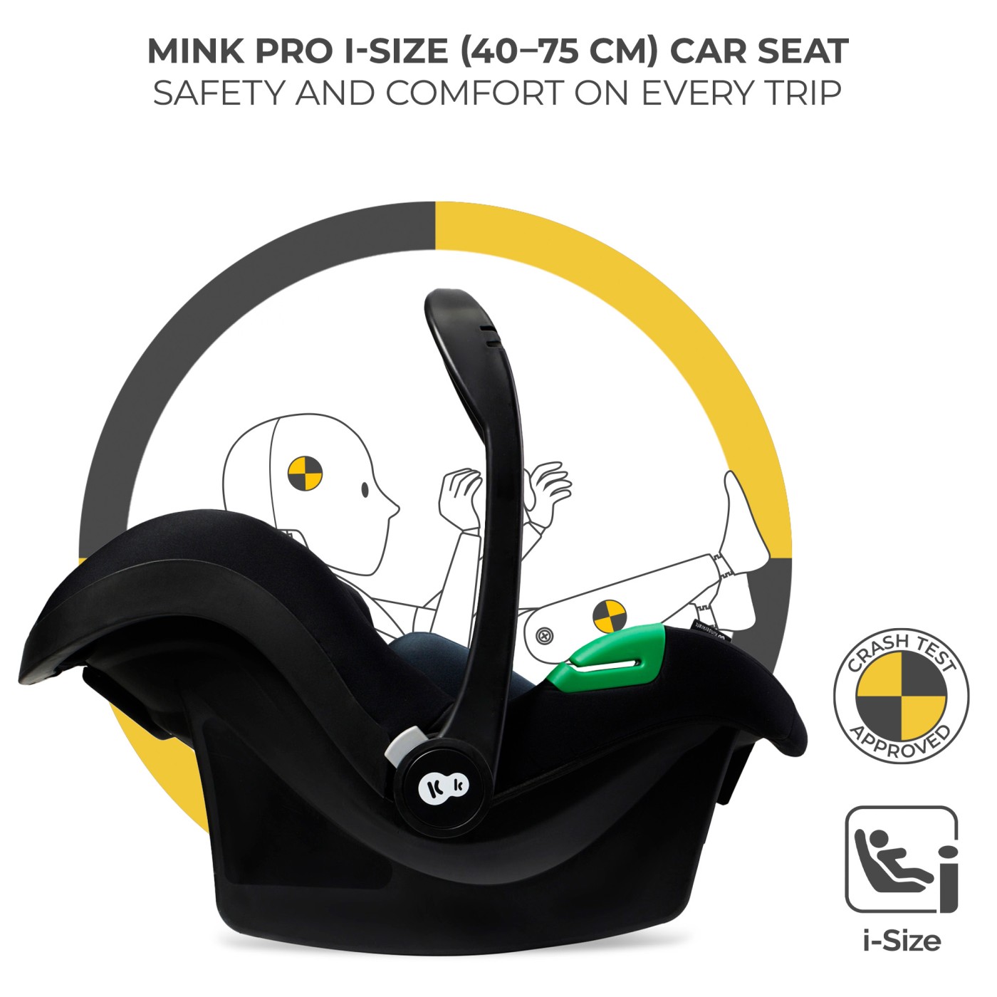 CARUCIOR KINDERKRAFT YOXI 3IN1 (MINK PRO) BEJ NISIP SuperHeroes ToysZone