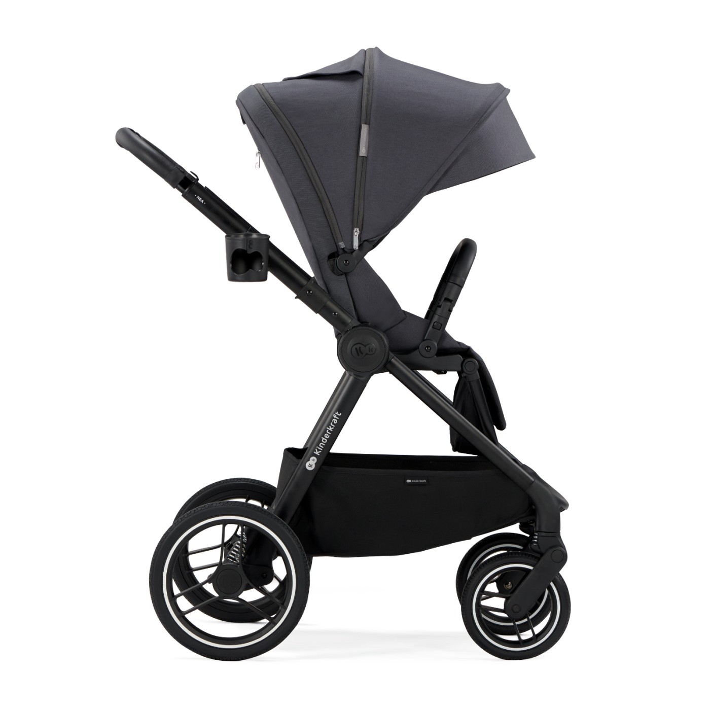 CARUCIOR MULTIFUNCTIONAL 2IN1 KINDERKRAFT NEA DARK GREY SuperHeroes ToysZone