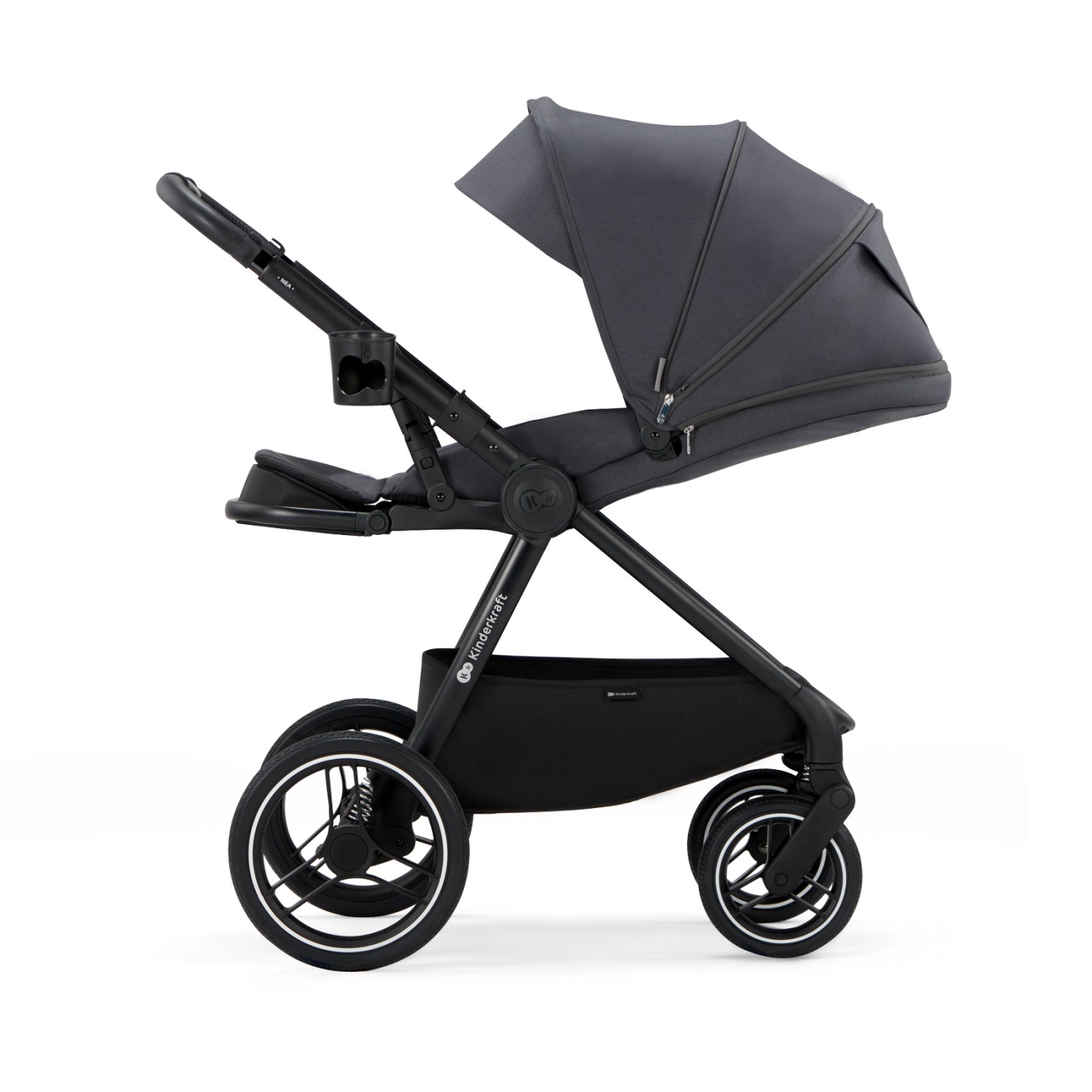 CARUCIOR MULTIFUNCTIONAL 2IN1 KINDERKRAFT NEA DARK GREY SuperHeroes ToysZone