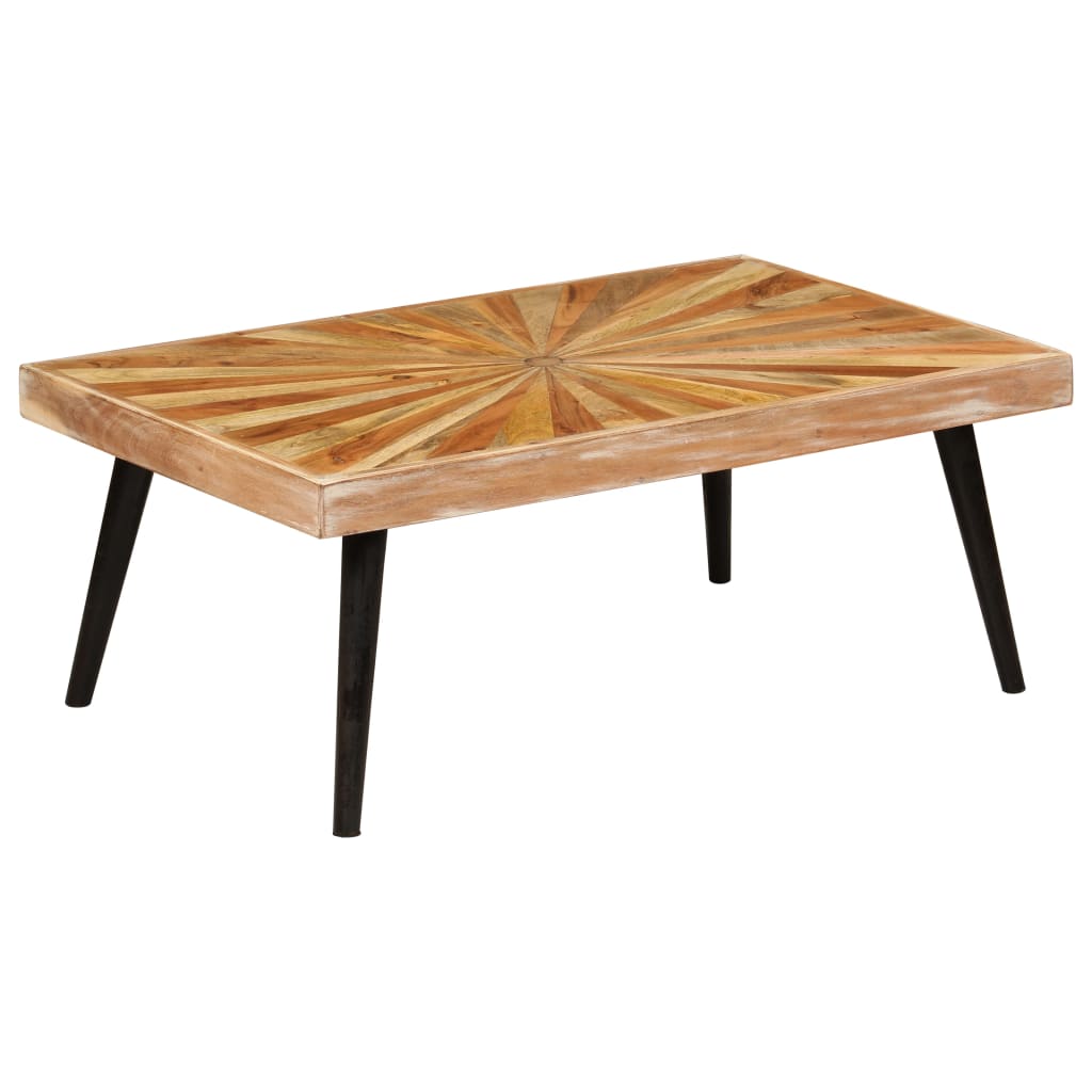 Măsuță de cafea din lemn masiv de mango, 90x55x36 cm GartenMobel Dekor