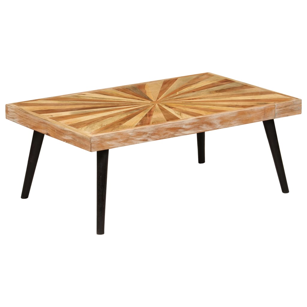 Măsuță de cafea din lemn masiv de mango, 90x55x36 cm GartenMobel Dekor
