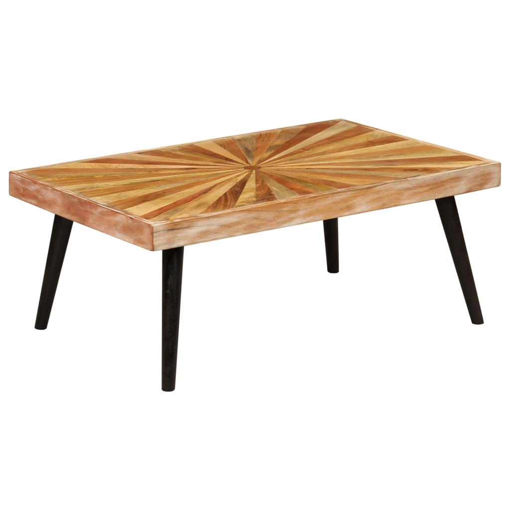 Măsuță de cafea din lemn masiv de mango, 90x55x36 cm GartenMobel Dekor