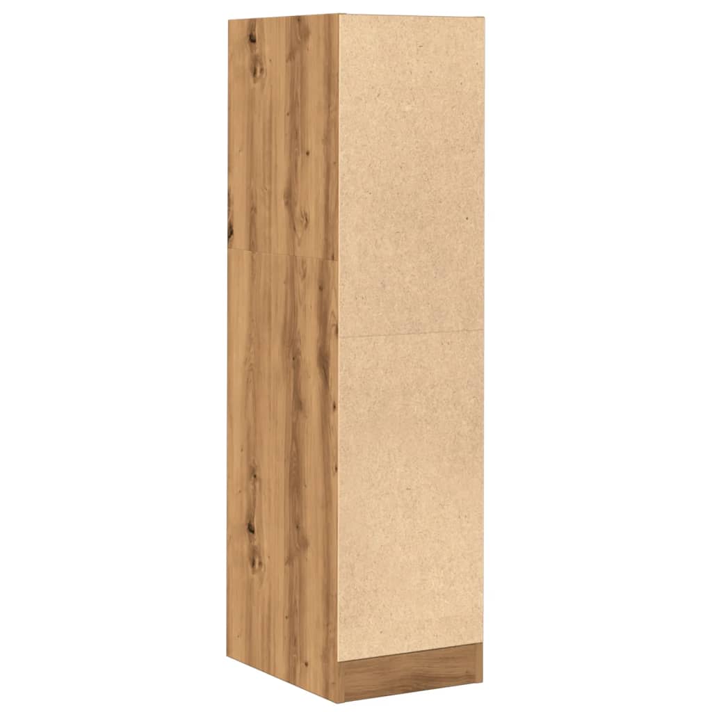 Dulap farmacie, stejar artizanal, 30x41x118 cm, lemn prelucrat GartenMobel Dekor