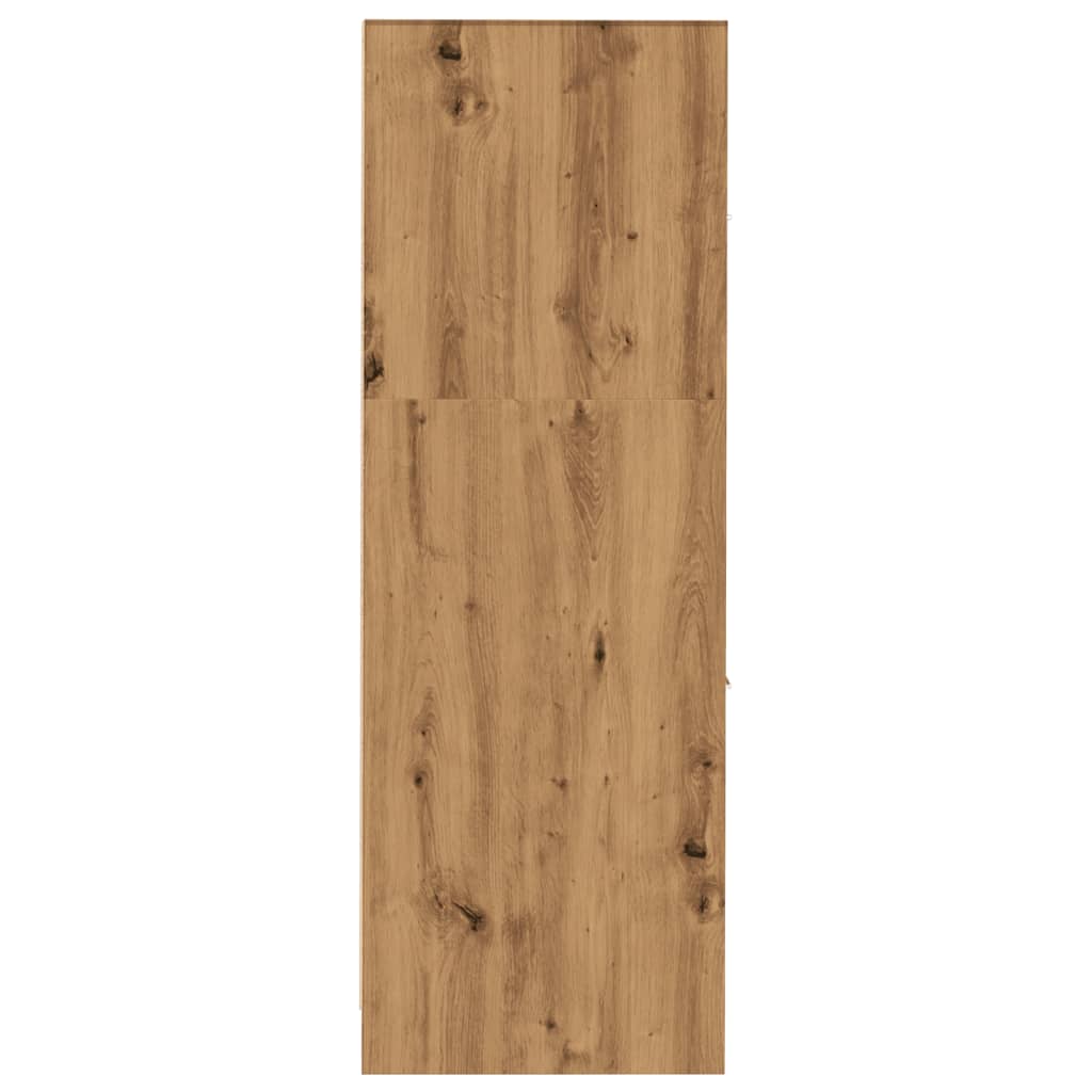 Dulap farmacie, stejar artizanal, 30x41x118 cm, lemn prelucrat GartenMobel Dekor