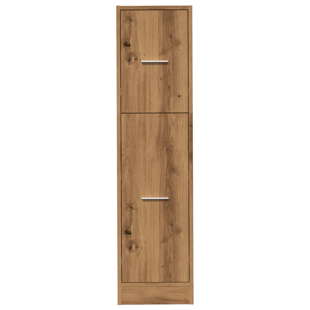 Dulap farmacie, stejar artizanal, 30x41x118 cm, lemn prelucrat GartenMobel Dekor