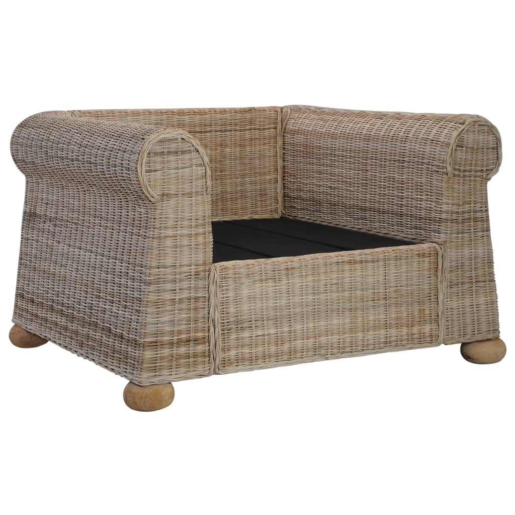 Set de canapele cu perne, 2 piese, ratan natural GartenMobel Dekor