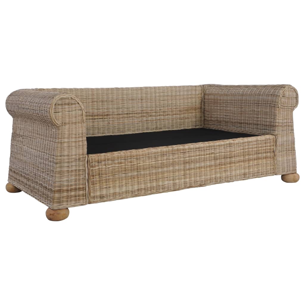 Set de canapele cu perne, 2 piese, ratan natural GartenMobel Dekor