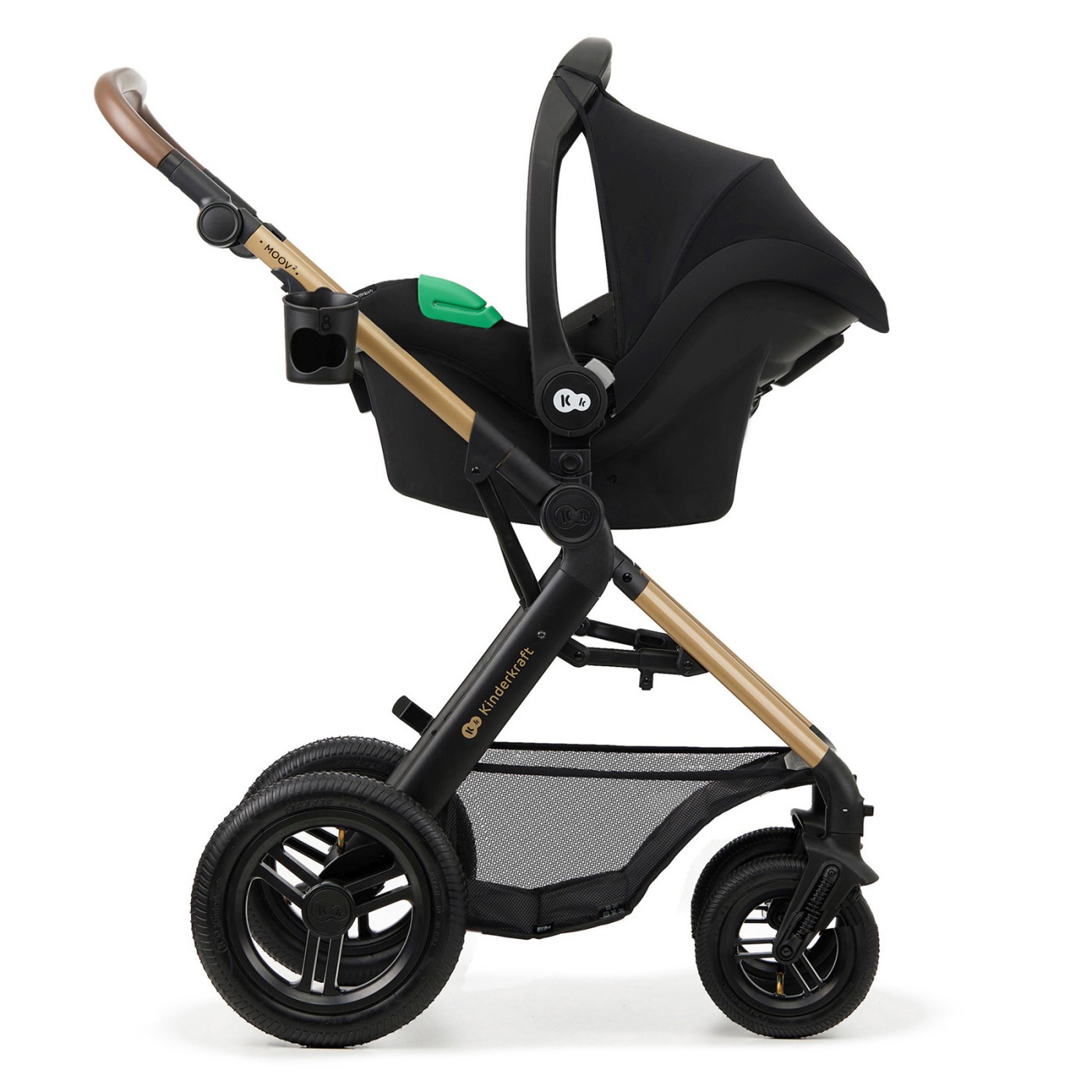 CARUCIOR MULTIFUNCTIONAL KINDERKRAFT MOOV 2 AIR 4IN1 PURE BLACK SuperHeroes ToysZone