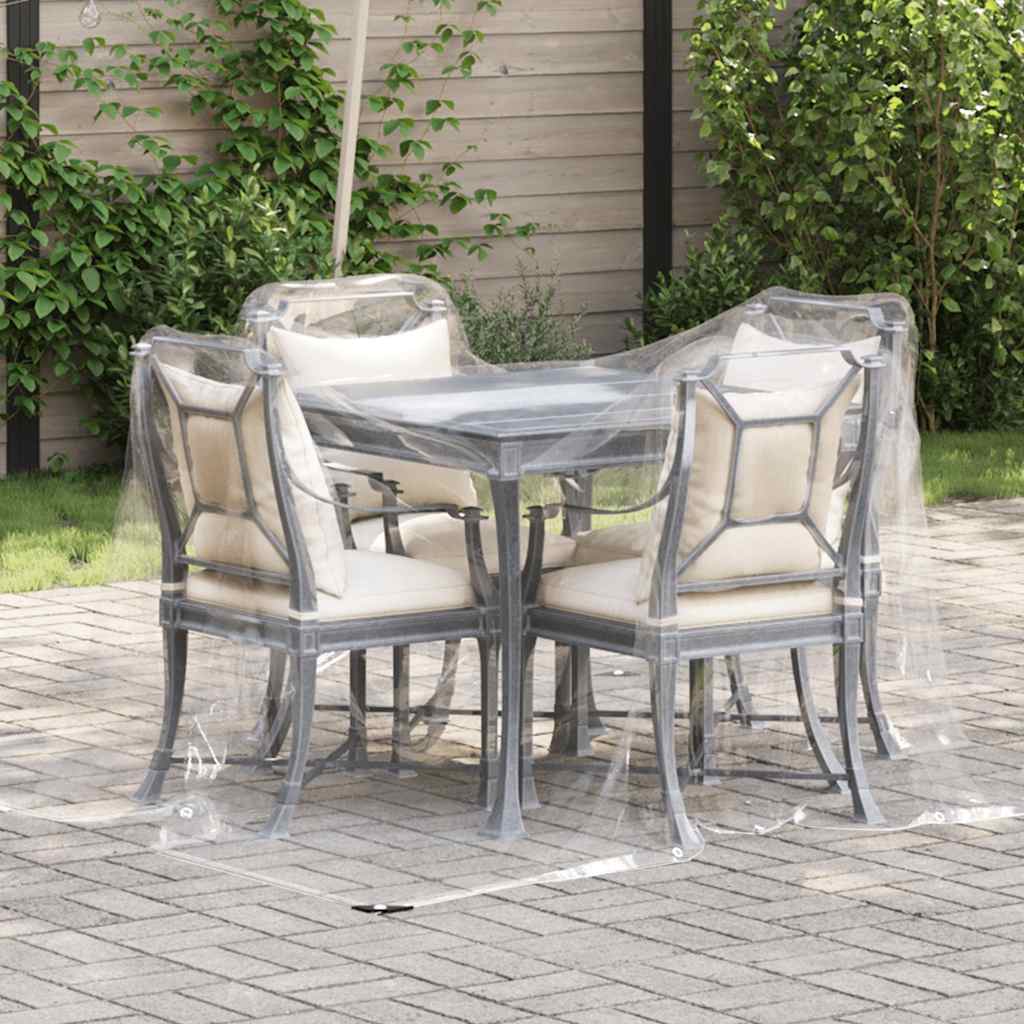 Prelata transparenta cu ochiuri 2x3 m PVC GartenMobel Dekor