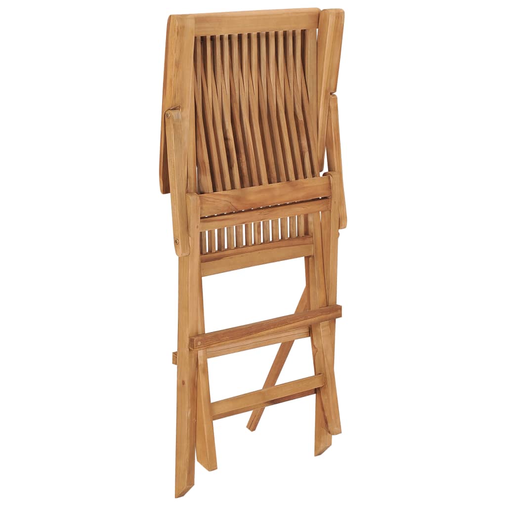 Scaune de grădină cu perne gri taupe, 8 buc., lemn masiv tec GartenMobel Dekor