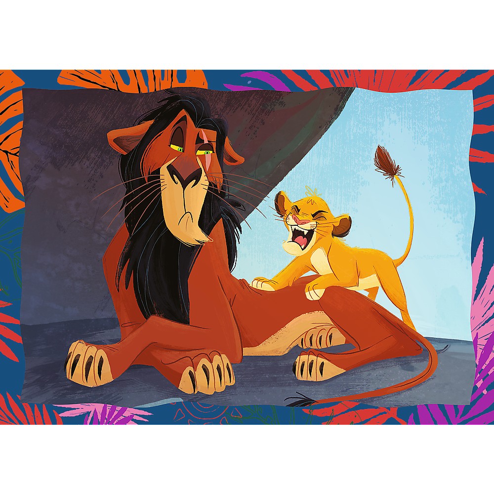 PUZZLE TREFL 4IN1 DISNEY REGELE LEU SuperHeroes ToysZone