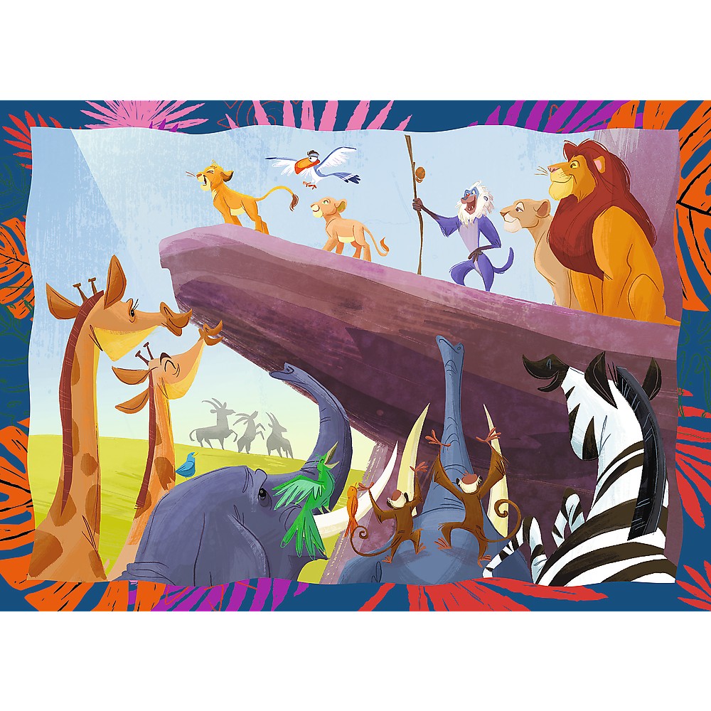 PUZZLE TREFL 4IN1 DISNEY REGELE LEU SuperHeroes ToysZone