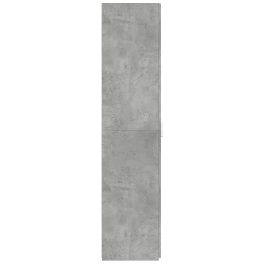 Dulap înalt, gri beton, 50x42,5x185 cm, lemn prelucrat GartenMobel Dekor