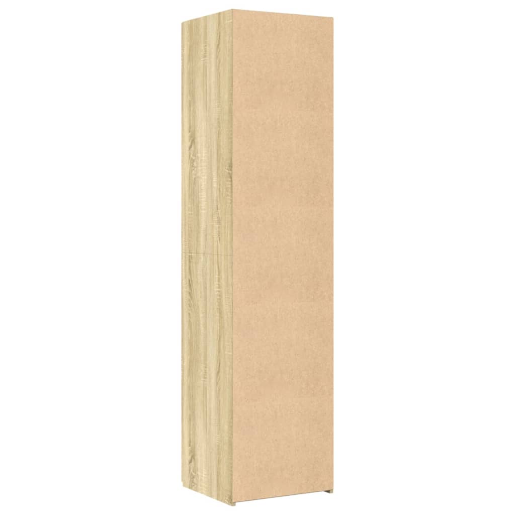 Dulap înalt, stejar sonoma, 50x42,5x185 cm, lemn prelucrat GartenMobel Dekor
