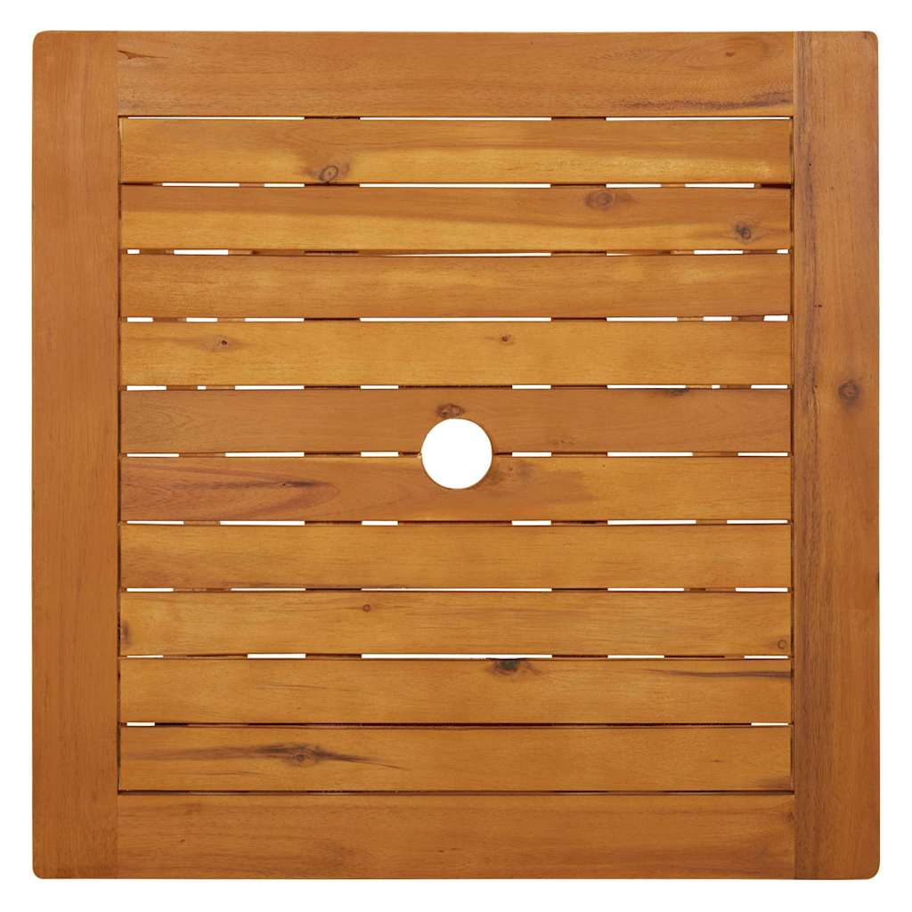 Masă de grădină pliabilă, 60 x 60 x 75 cm, lemn masiv acacia GartenMobel Dekor