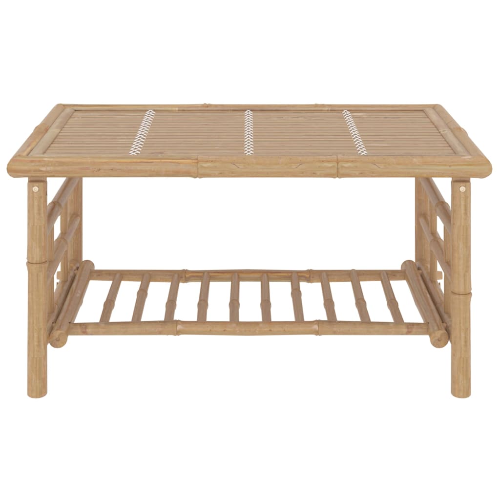 Set mobilier de grădină cu perne gri închis, 2 piese, bambus GartenMobel Dekor