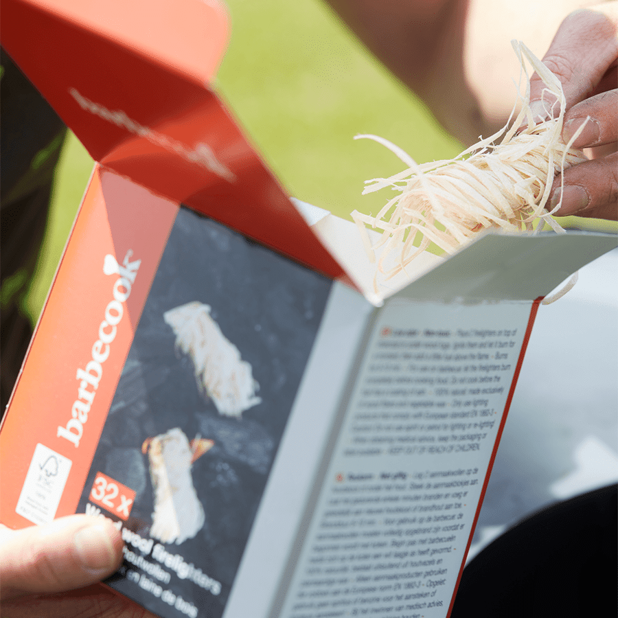 Aprinzătoare din lână de lemn Essential GrillCooking