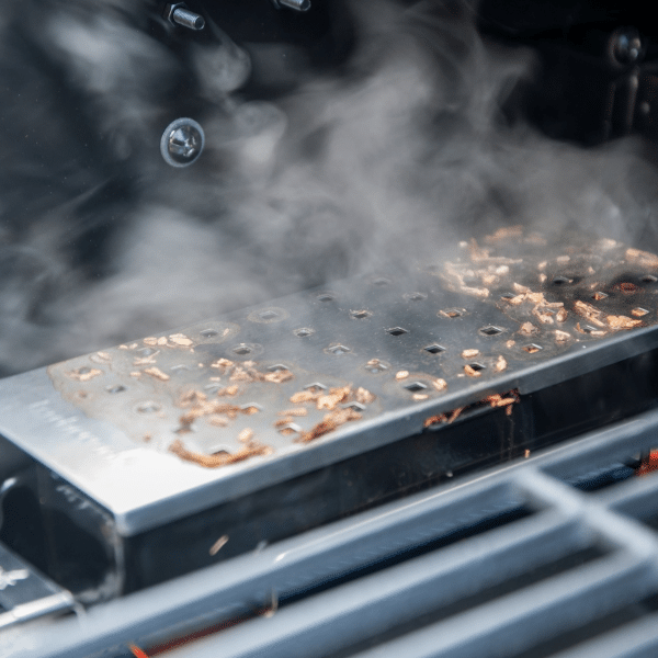 Chips-uri de fum din lemn de nuc hickory (American), Barbecook Essential GrillCooking