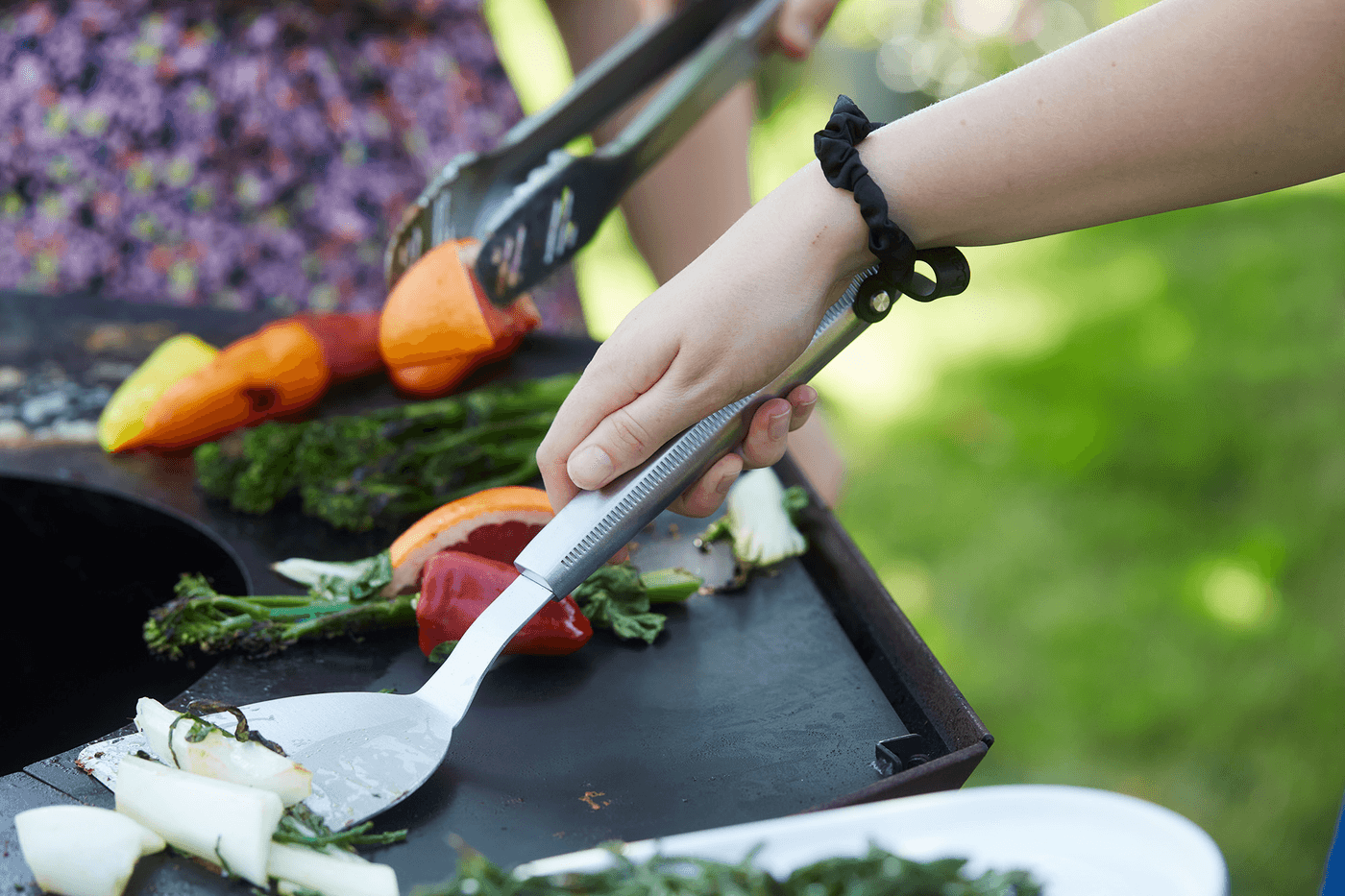 Set spatule plancha oțel inoxidabil, Barbecook Essential GrillCooking