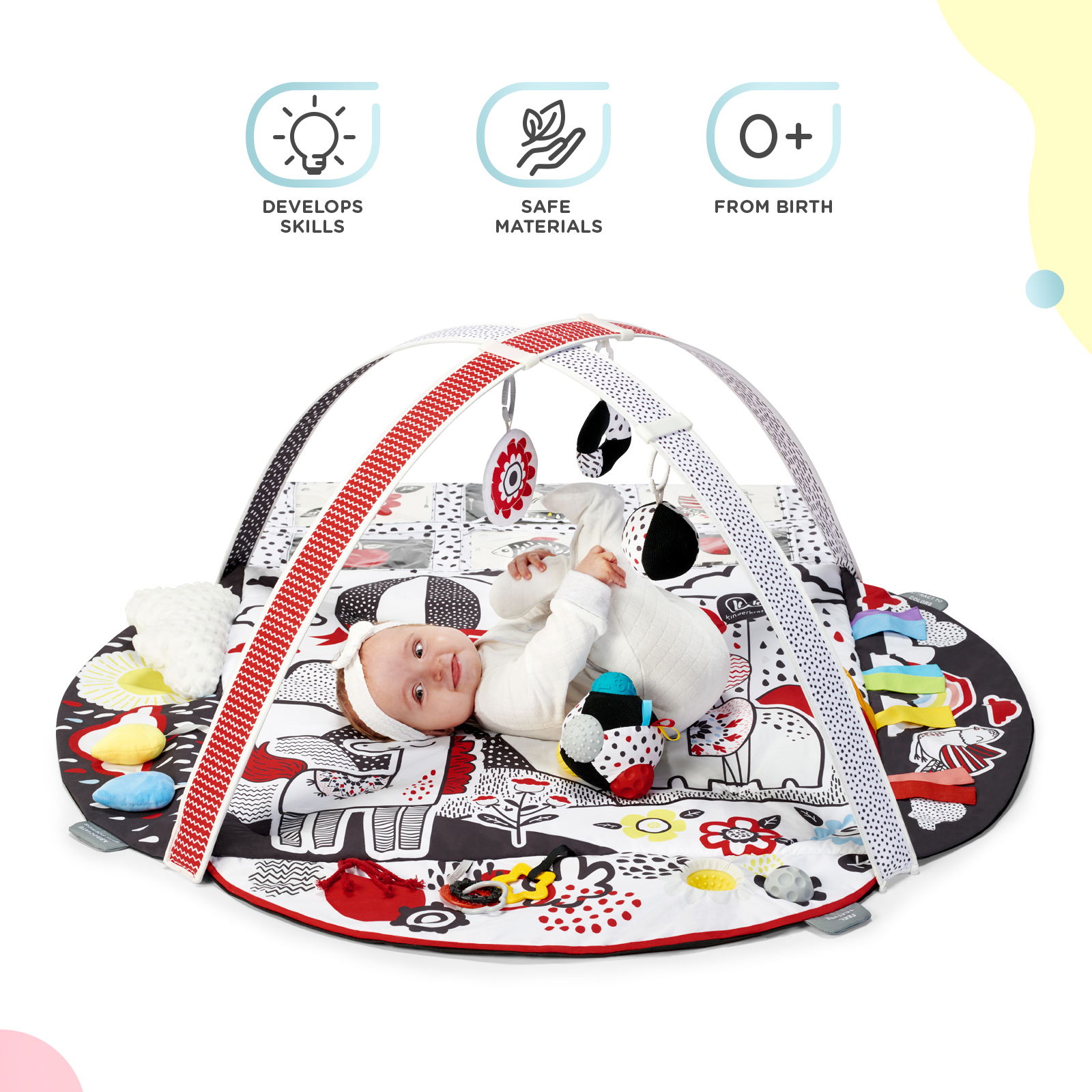 SALTEA DE JOACA EDUCATIONALA KINDERKRAFT 4SMART SuperHeroes ToysZone