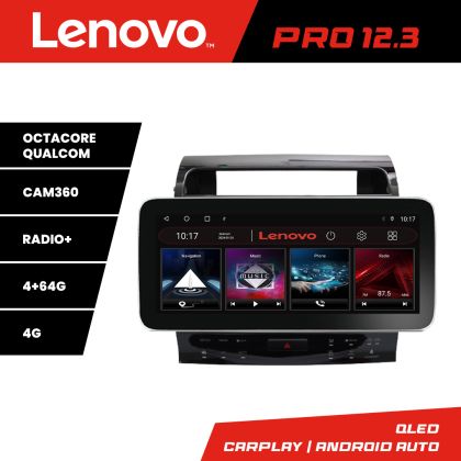 Navigatie Toyota Landcruiser L200 V8 2008-2020 K-381-type-a Lenovo PRO 4+64 12.3 inch qled android 4G DSP gps internet CarStore Technology