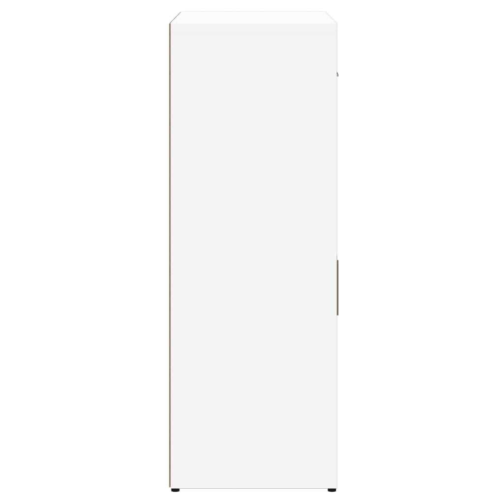 Dulapuri, 2 buc., alb, 60x30x84 cm, lemn prelucrat GartenMobel Dekor