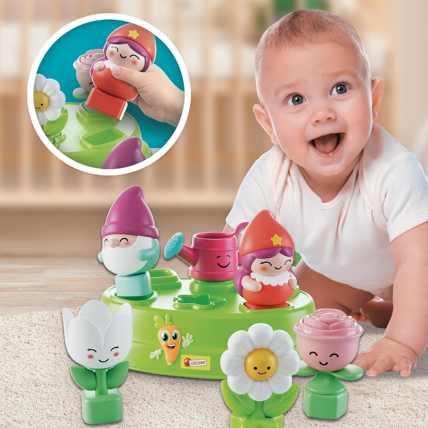 Joc de potrivire - Pitici veseli PlayLearn Toys
