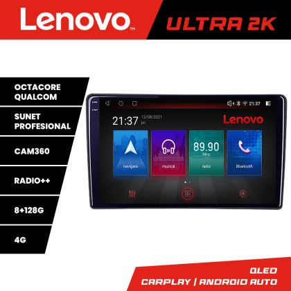 Navigatie Alfa Romeo Giulietta 2014-2020 Qled 2K Octa Core 8+128 LTE 4G DSP Wifi 5Ghz HDMI android auto carplay radio gps internet kit-giulietta-facelift+ULTRA-2K-9-8+128 CarStore Technology