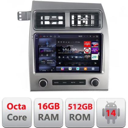 Navigatie Audi Q7 2005-2015 Qled 2K Octa Core 16+512 LTE 4G DSP Wifi 5Ghz android auto carplay radio gps internet kit-audi-q7+EDT-E809-2K CarStore Technology