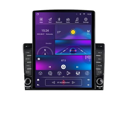 Navigatie Ford Focus C-max S-max Galaxy Mondeo unitati ovale dedicata Ouad core 4+32 ecran vertical 9.7