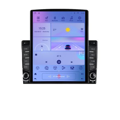 Navigatie Ford Focus C-max S-max Galaxy Mondeo unitati ovale dedicata Ouad core 4+32 ecran vertical 9.7