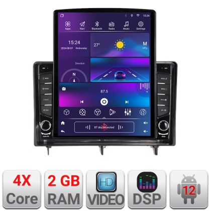 Navigatie Honda Civic 2022- dedicata Android radio gps internet quad core 2+32 ecran vertical 9.7