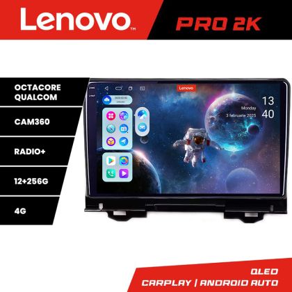 Navigatie Honda HR-V 2022- Lenovo Qled 2K Octa Core 12+256 360 DSP ADAS carplay android auto radio internet kit-hr-v2022+PRO-2K-10-12+256 CarStore Technology
