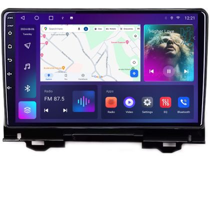 Navigatie Honda HR-V 2022- QLED 2K Octa core 4+32 DSP 360 Optic FHD internet gps radio carplay android auto kit-hr-v2022+EDT-E410-2K CarStore Technology