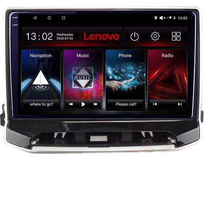 Navigatie Jeep Compass 2021- Lenovo QLED 1K 4+64 WIFI 5Ghz carplay android auto Android kit-compass2021+EDT-LITE-D4-10-4+64 CarStore Technology