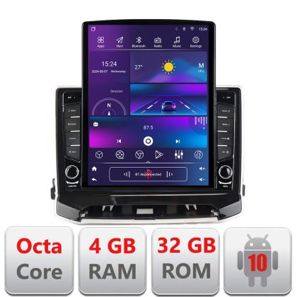 Navigatie Jeep Compass 2021- dedicata Ouad core 4+32 ecran vertical 9.7