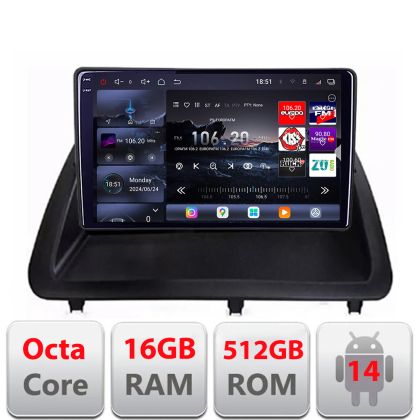Navigatie Lexus CT 2011-2018 varianta cu ecran de fabrica Qled 2K Octa Core 16+512 LTE 4G DSP Wifi 5Ghz android auto carplay radio gps internet KIT-ct-high+EDT-E809-2K CarStore Technology