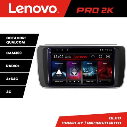 Navigatie Nissan Leaf 2018-2024 Lenovo Qled 2K Octa Core 4+64 360 DSP carplay android auto radio gps internet kit-leaf+PRO-2K-9-4+64 CarStore Technology