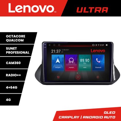 Navigatie Nissan X-trail 2021- Qled 1K Octa Core 4+64 LTE 4G DSP Wifi 5Ghz HDMI android auto carplay radio gps internet kit-x-trail-2021+ULTRA-10-4+64 CarStore Technology