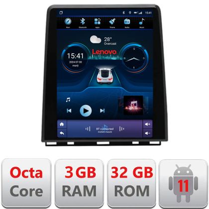 Navigatie Renault Clio 5 high Lenovo Tesla Qled 9.7