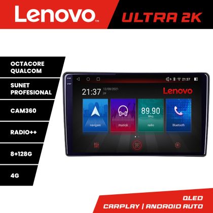 Navigatie Renault Trafic 2008-2012 Octa Core Android Radio Bluetooth GPS WIFI/4G DSP 2K 8+128GB 360 Toslink CarStore Technology