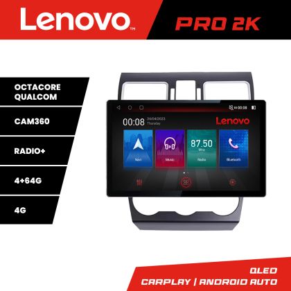 Navigatie Subaru Forester XV Lenovo Qled 13 inch 2K Octa Core 4+64 360 DSP ADAS carplay android auto radio internet kit-062-2019+PRO-2K-13-4+64 CarStore Technology